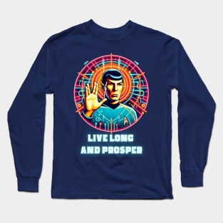 Spock - Neon Prosperity Long Sleeve T-Shirt